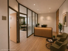 Plateau de bureaux à vendre SAINTE FOY LES LYON (69), bureaux d'une surface de 190 m² (partie privative) et 20 m² de parties communes. Possibilité d'acheter en sus 7 places de stationnement.