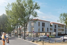 Dpt Ain (01), à louer MONTLUEL Local commercial de 228m2 brut de béton avec parking clients devant 