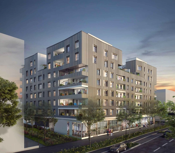 Dpt Rhône (69), à louer VILLEURBANNE Local commercial/service/tertiaire de 137,10m2 rue Léon Blum à la soie en angle 