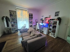Appartement à vendre Grenoble – Secteur Berriat / Gare : Charmant T1 bis de 44 m² avec cachet de l'ancien, balcon, cave et galetas