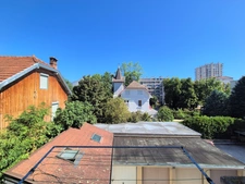 Grenoble/ Rue Joseph Bouchayer T2 lumineux et traversant Nord-Sud de 54 m², en étage, Balcon, Calme, Vue Montagne