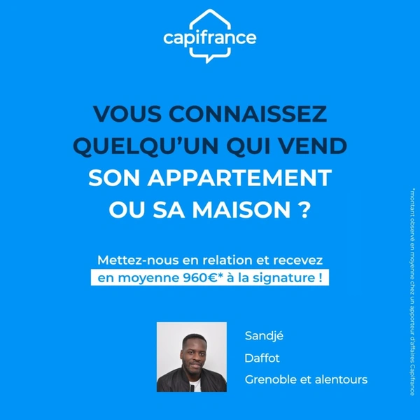 SOUS OFFRE D'ACHAT – T4 lumineux 61 m² avec balcons et parking  - Vivre au calme avec vue montagnes