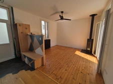 The charm and character of a renovated townhouse - Grenoble - Flaubert district - Quiet garden of approximately 200m²