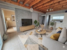 Appartement Duplex Dernier étage T4/T5 Grenoble Jean Perrot avec vue montagne et Terrasse