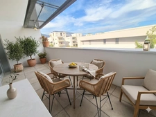 Appartement Duplex Dernier étage T4/T5 Grenoble Jean Perrot avec vue montagne et Terrasse