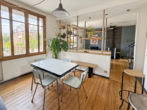 Rouen Centre Maison 70 m2 - Terrasse - Garage - 4 pièces
