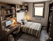 T3 avec balcon et jardin partagé  à Pantin– Limite Pré-Saint-Gervais
