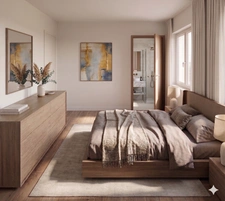 T4 avec balcons et jardin partagé  à Pantin– Limite Pré-Saint-Gervais