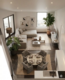 T3 avec balcon et jardin partagé  à Pantin– Limite Pré-Saint-Gervais