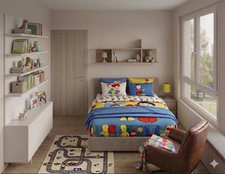 Duplex de 87 m² avec jardin de 51 m² et terrasse à Pantin