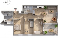 A vendre appartement 4 pièces à Abervilliers