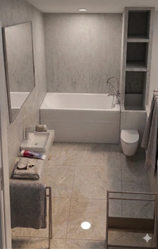 Duplex de 87 m² avec jardin de 51 m² et terrasse à Pantin