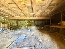 MAISON À RÉNOVER DE 100 M2, TERRAIN DE 965 M2, 3 CHAMBRES, 117 M2 DE DÉPENDANCES, GARAGE, CAVE, FOUR À PAIN, SOURCE