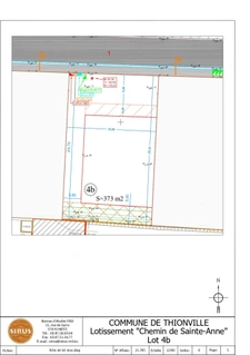 Lot 4b Lotissement Chemin de Sainte Anne THIONVILLE