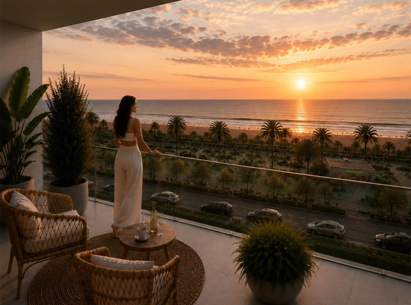 Canet-en-Roussillon – Rooftop d’exception en première ligne avec vue mer, piscine privée et 160 m² de rooftop