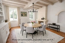 Propriété de caractère avec dépendances et un terrain constructible 