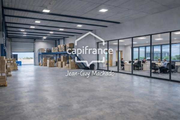 Local idéal activité logistique et stockage avec bureaux Toulouse nord