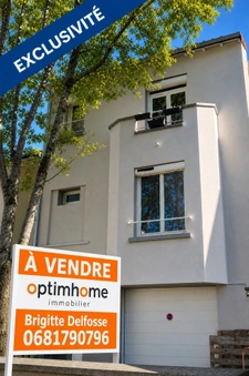 Maison de ville à vendre 5 pièces VICHY (03) 116 m2, garage et annexes - Quartier résidentiel  calme
