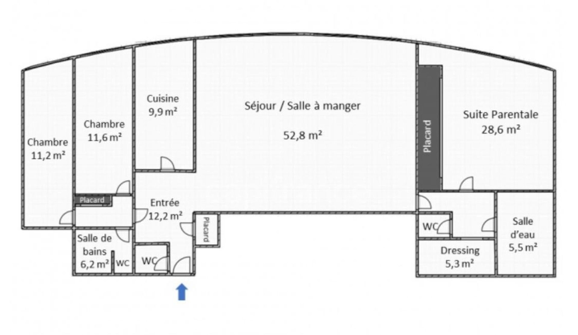 Appartement a vendre puteaux - 6 pièce(s) - 156 m2 - Surfyn