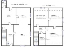 90000 BELFORT - MAISON 4 PIECES - 2/3 CHAMBRES - POSSIBILITE CREATION 2 APPARTEMENTS- JARDIN  