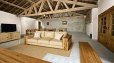 Dpt Rhône (69), à vendre SAINT LAURENT DE CHAMOUSSET Maison avec jardin