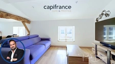 Appartement à vendre 2 pièces GREZIEU LA VARENNE (69) GRÉZIEU-LA-VARENNE – T2 de 48 m² en hypercentre, dernier étage, charme et luminosité