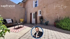 Maison à vendre 4 pièces SAINT GENIS LES OLLIERES (69) – Le charme d'une maison de village avec cour intimiste, garage et vie à pied !