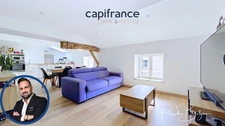 Appartement à vendre 2 pièces GREZIEU LA VARENNE (69) GRÉZIEU-LA-VARENNE – T2 de 48 m² en hypercentre, dernier étage, charme et luminosité