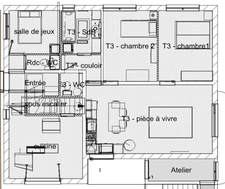 ? Appartement T4 en rez-de-jardin – 85 m² – Chaponost (69630)