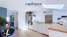 Appartement à vendre 2 pièces GREZIEU LA VARENNE (69) GRÉZIEU-LA-VARENNE – T2 de 48 m² en hypercentre, dernier étage, charme et luminosité