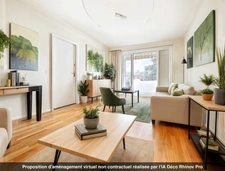 ? À Vendre – Grand T5/T6 Traversant avec Balcon, Parking & Cave – Lyon 8ème Secteur Bachut / Monplaisir
