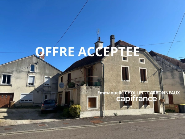 Maison à vendre 5 pièces VENAREY LES LAUMES (21) -  possibilité d’aménager 2logements