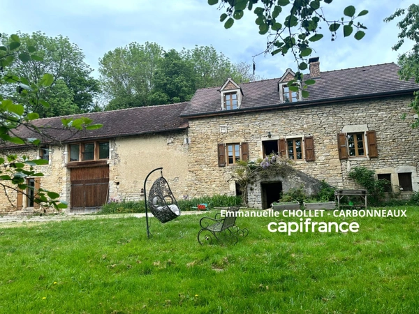VENAREY-LES-LAUMES – DEUX MAISONS RÉNOVÉES POUR VIVRE, RECEVOIR OU LOUER – PROCHE TGV PARIS