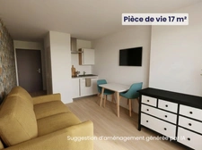 NEUF - Appartement T1 neuf de 21,93m² - Résidence Reverso à Louviers