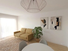 Appartement T2 de 40,54 m² avec balcon et stationnement à Val-de-Reuil