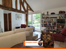 À 1 h de Paris – Maison normande de charme rénovée de 170 m² avec jardin clos de plus de 1 000 m²