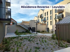 NEUF - Appartement T3 de 54,79 m² avec deux suites, balcon et stationnement - Résidence Reverso à Louviers