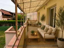 Maison 3 pièces avec terrasse couverte et jardin à ZINSWILLER