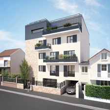 MALAKOFF - STUDIO 1 er étage sur jardin 