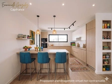 Villa contemporaine 150 m² à BASSAN (34)