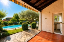 Maison à vendre 5 pièces JUVIGNAC (34),4 Chambres,130 m2, Terrain 645m2, Jardin,Sous-Sol total-Garage double-Piscine