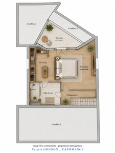 Maison à vendre 5 pièces JUVIGNAC (34), 4 chambres 130 m2 + Sous-Sol total-Garage double-Piscine