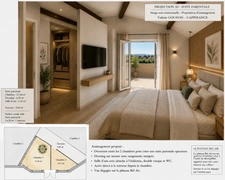 Maison à vendre 5 pièces JUVIGNAC (34),4 Chambres,130 m2, Terrain 645m2, Jardin,Sous-Sol total-Garage double-Piscine