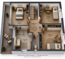 Maison à vendre 5 pièces JUVIGNAC (34), A rénover 4 chambres 96,66 m2-Terrain 175m2