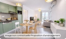 Appartement T2 à vendre – 1 chambre, terrasse, parking, cave Résidence Seniors Juvignac (34)–
