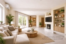Maison à vendre 5 pièces JUVIGNAC (34),4 Chambres,130 m2, Terrain 645m2, Jardin,Sous-Sol total-Garage double-Piscine