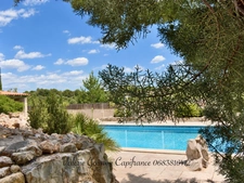 Villa à vendre 5 pièces-JUVIGNAC (34)-Vue sur le Golf-197 m²utiles–3,4 chambres-sous-sol 182m2-garage double-Piscine 
