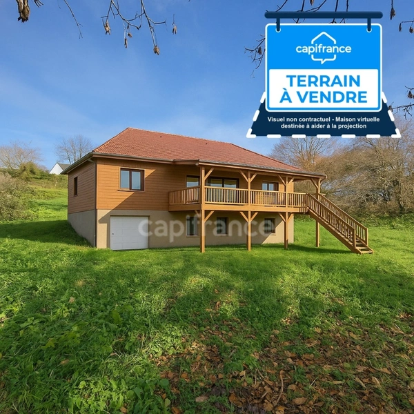 Terrain à vendre Quinssaines (03) 1352m² - Cadre verdoyant - Forêt