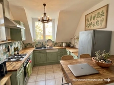 BREST, PLACE DD STRASBOURG, RARE, APT T2, BAIGNOIRE, GARAGE, CAVE, FAIBLES CHARGES, DERNIER ETAGE