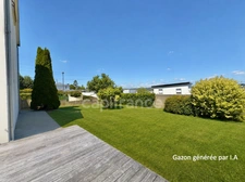 LANDERNEAU, MAISON FAMILIALE HORS LOTISSEMENT, 5 CHAMBRES, REZ DE JARDIN, GÉOTHERMIE, POELE